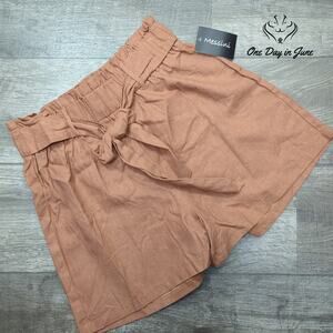 Messini Linen Shorts Size M